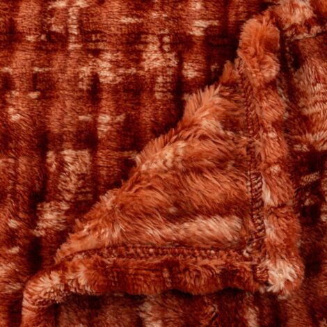 Coussin imprimé Otto rose terracotta 30x50cm - Atmosphera createur d'interieur - Maison
