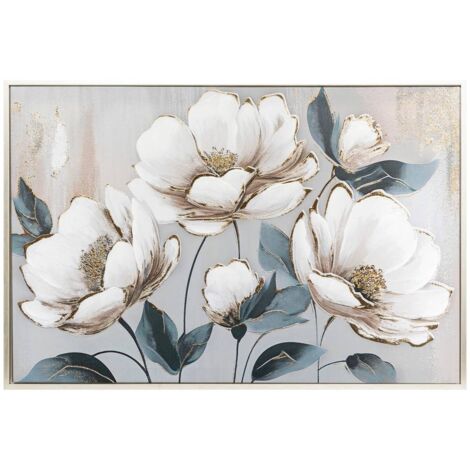 Tela dipinta con cornice margaret 90x60cm - Atmosphera créateur d'intérieur