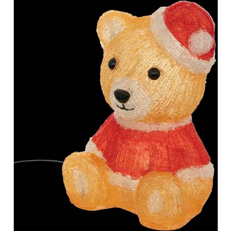 Orso solare in acrilico 28 led h.24cm - Feeric lights & christmas (1/2)