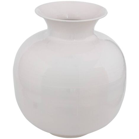 Vaso bianco kian h33,5 cm - Atmosphera créateur d'intérieur (1/3)