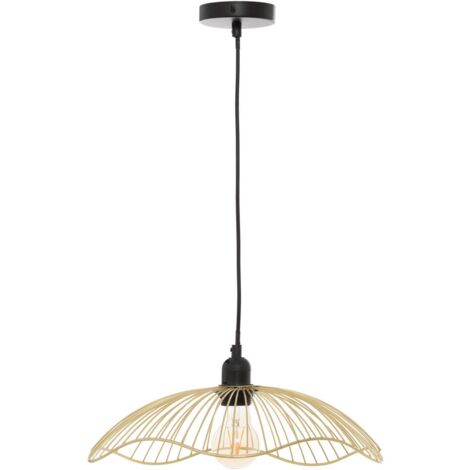 Lampada a sospensione dorata galt d34cm - Atmosphera créateur d'intérieur (1/5)