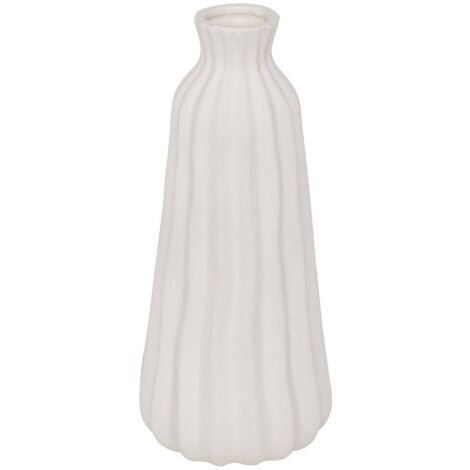 Vaso in ceramica bianca mind d17cm - Atmosphera créateur d'intérieur