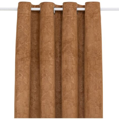 Tende Velluto Giallo Senape vidaXL 140x245 - Chic Oscuranti