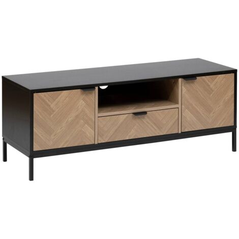5five – Mobile TV Aliaj, Effetto Rovere Naturale, Pratico E Moderno - 4