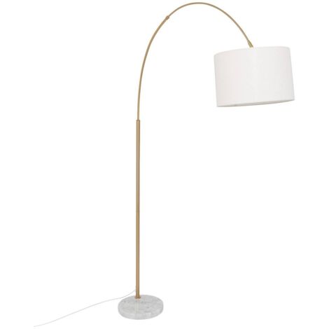 Lampada da terra ad arco dorata tilio h195cm - Atmosphera créateur d'intérieur