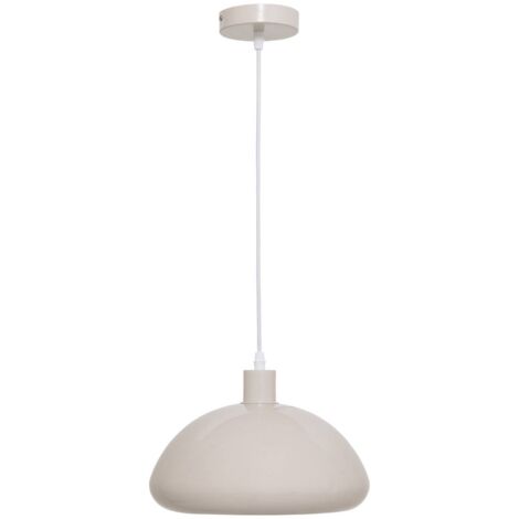 Lampada a sospensione savio beige d27,5 cm - Atmosphera créateur d'intérieur (1/5)