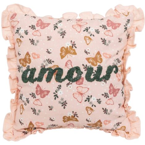 ATMOSPHERA Cuscino Safina – Terracotta – 40x40 Cm – Cuscino Quadrato Per Divano E Letto