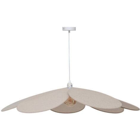 Pendente a petali beige naya d100cm - Atmosphera créateur d'intérieur