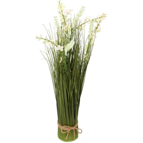 Fiori secchi e piante finte bianchi rosa per la decorazione della casa | Acquisti Online su