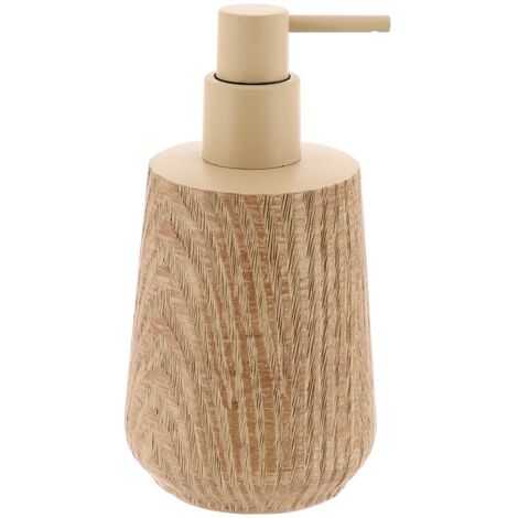 Portasapone in poliresina effetto foglia - naturale - Tendance