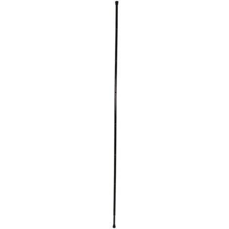 Asta doccia in acciaio inox 105-250 cm - nero - Tendance (1/4)