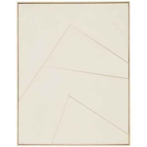 Quadro Con Cornice Ginko 58x58 Cm Con Rilievo – Atmosfera Createur D'Interieur