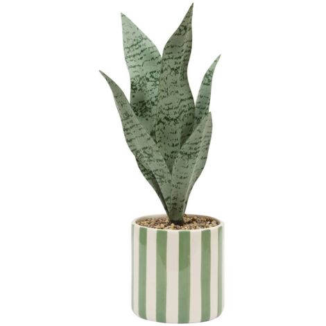 Pianta artificiale in vaso jil 10x10cm - Atmosphera créateur d'intérieur
