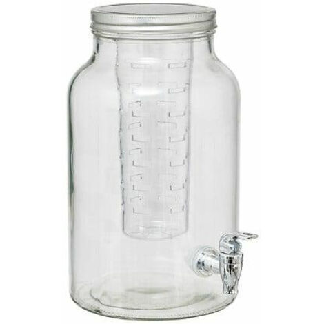 Distributore di bevande in vetro trasparente fuzy 6l - Sg secret de gourmet (1/5)