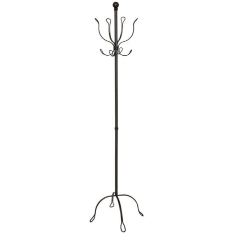 Appendiabiti In Legno Alvaro Atmosphaera – 5 Ganci In Metallo, 74x15 Cm, Bianco