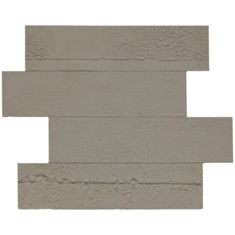 Adesivi murali effetto travertino cary grigio grafite 30x38cm - Atmosphera créateur d'intérieur (1/3)