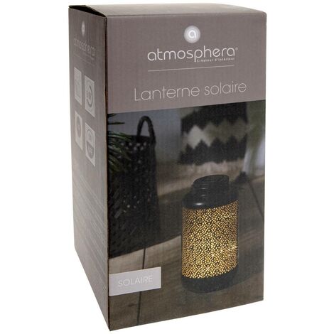 Lanterna Design In Metallo ATMOSPHERA | Altezza 13 Cm | Per Tealight O Decoro | Stile Moderno