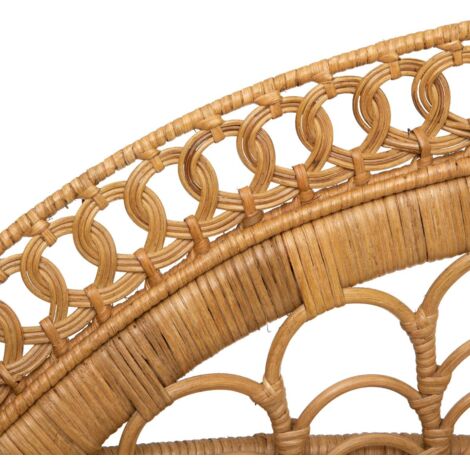 Poltrona takta in rattan bianco - Atmosphera créateur d'intérieur