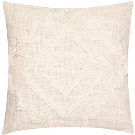 Cuscino Orso In Pelliccia Sintetica Per Bambini - Diametro 28cm Colore Beige