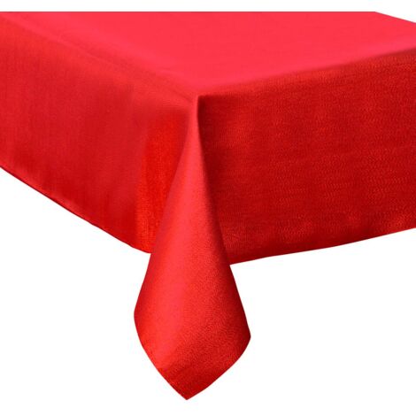 Tovaglia glitterata 140x240cm rosso - Feeric lights & christmas