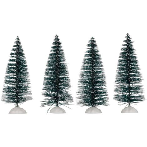 Set di 4 accessori da villaggio coordinati - Verde - Feeric lights & christmas