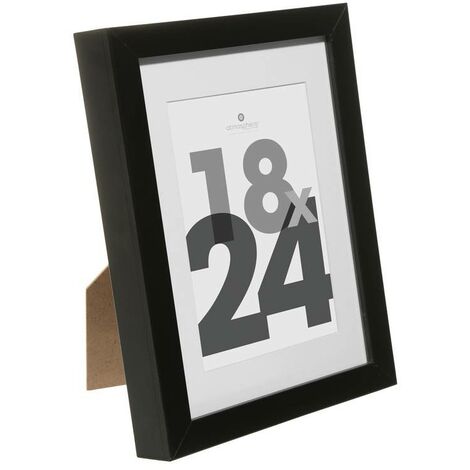 Portafoto in legno eva nero 40x50cm - cornice nera 1 foto, cornice