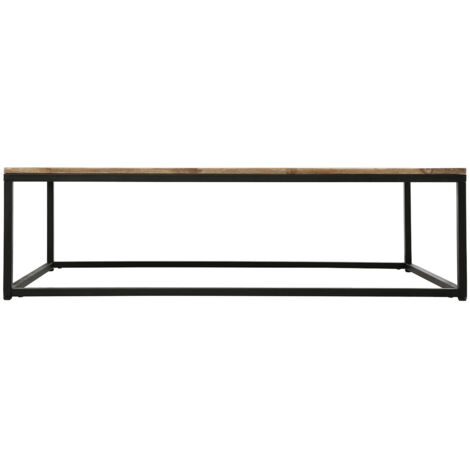 Console "Edena" - métal & bois d'acacia - Atmosphera créateur d'intérieur | Leroy Merlin