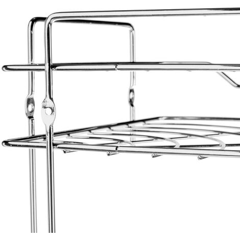 Mensola in acrilico a 3 livelli: elegante espositore per bagno e