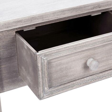 Consolle in legno sbiancato Charme L80cm - Atmosphera créateur d'intérieur