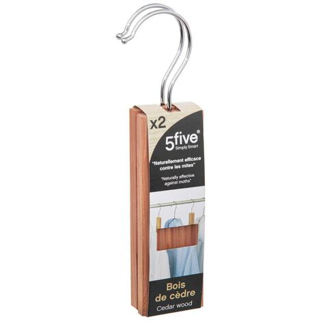 Grucce 5five Simply Smart Marrone Naturale Legno 45 x 23,5 cm Giacca