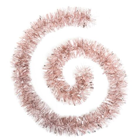 Ghirlanda di natale lucida opaca 100 x 6 x 2 m rosa - Atmosphera créateur d'intérieur