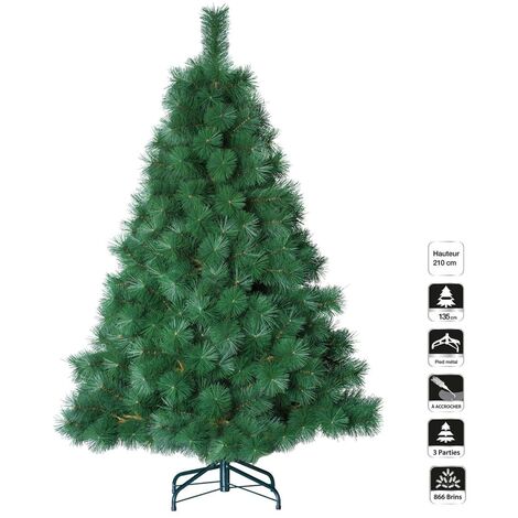 FEERIC LIGHTS & CHRISTMAS - Abete di vetro per auto di Natale | Leroy