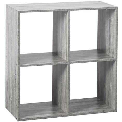 Mix n modul 4 ripiani, effetto rovere grigio - 5five