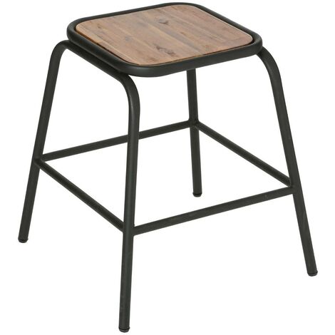 Sgabello da bar sirac grigio h104cm - Atmosphera créateur d'intérieur