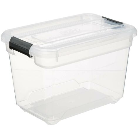 Soluzioni+ scatola di plastica trasparente 6,4l - 5five