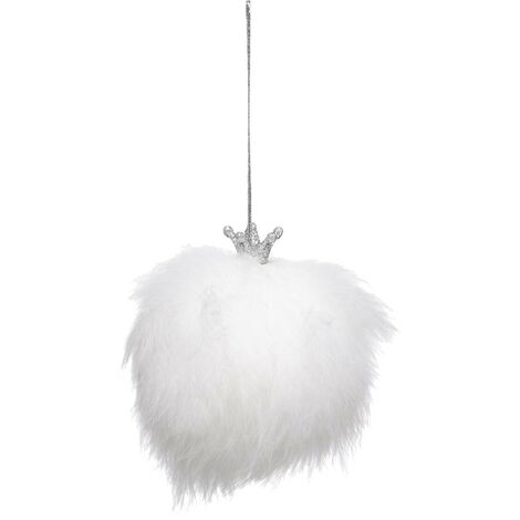 Ghirlanda di palline in tessuto soggetto natalizio 8 cm - Feeric lights & christmas (1/2)