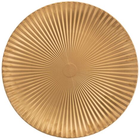 Centrotavola in rilievo dorato 49 cm - Atmosphera créateur d'intérieur