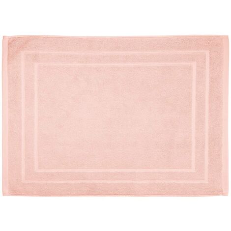 Tappeto da bagno in cotone rosa 50x70cm - Atmosphera créateur d'intérieur