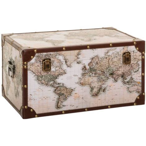 Set Di 2 Bauli Decorativi In Legno – Stile Vintage Per Un'Atmosfera Shabby Chic - 6
