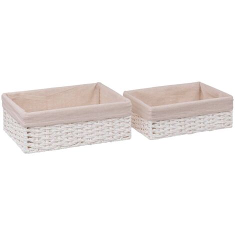 5five Credenza Con Cestini – 4 Livelli, Bianco, Per Ufficio O Soggiorno