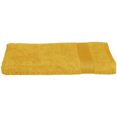 Lenzuolo da bagno in cotone giallo Essentiel 100x150cm - Atmosphera créateur d'intérieur