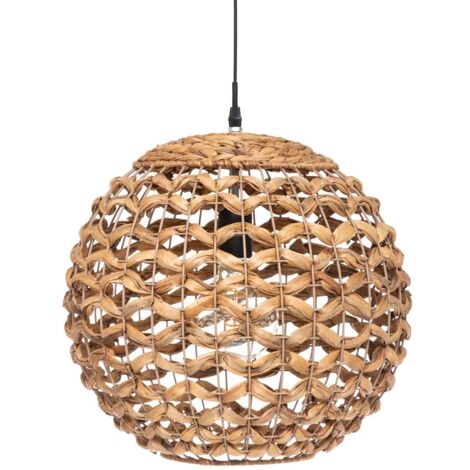 Sospensione in fibra naturale sand d38cm - Atmosphera créateur d'intérieur (1/8)