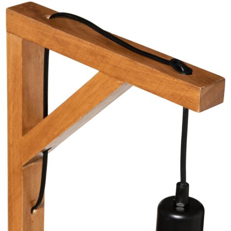 Lampada da terra wild in legno h148cm - Atmosphera créateur d'intérieur