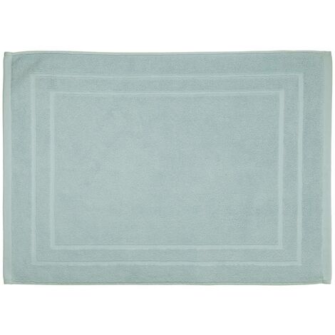 Tovaglietta da bagno in cotone azzurro praia 50x70cm - Atmosphera créateur d'intérieur