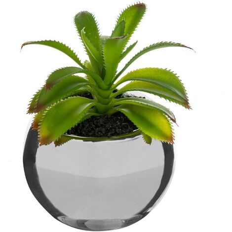Vaso in ceramica vegetale verde H.15 - Modello p - Atmosphera créateur d'intérieur
