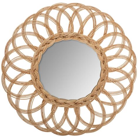 ATMOSPHERA Specchio Da Parete Marrone Beary: Quadrato 33,5x33,5 Cm, Design Elegante Per Soggiorno E Ingresso - 2