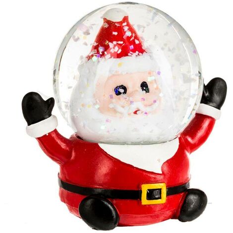 Decorazione palla di neve astronauta 4.5 CM - Babbo natale - Feeric lights  & christmas