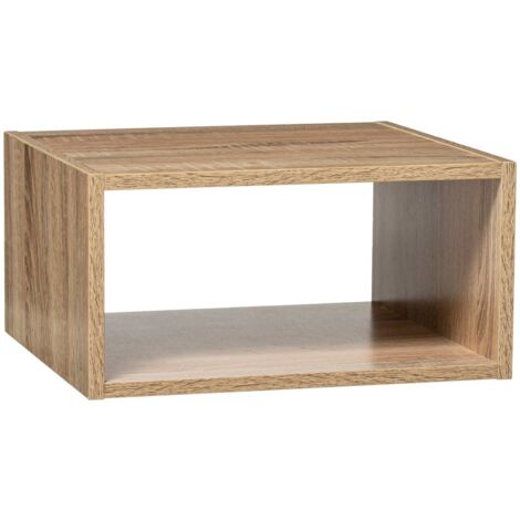 5five Scaffale Mix N Modul 9 Ripiani – Effetto Rovere Naturale, Design A Cubi - 2