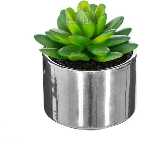 Vaso in ceramica vegetale verde H.15 - Modello a - Atmosphera créateur d'intérieur