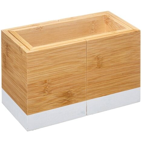 Portaposate Estensibile da Cassetto Cucina Porta Posate in Legno Bambu  33x29cm